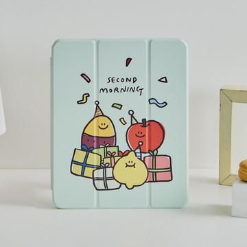 Second Morning禮物派對強悍磁吸iPad三折保護殼