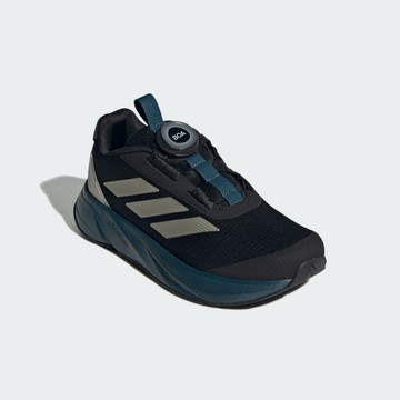 ADIDAS 童鞋 DURAMO SL BOA K 黑綠 旋鈕 運動鞋 中童 IE9100