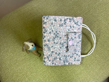 手作口罩收納夾 / 粉碎花