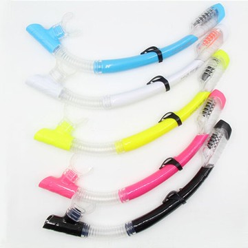 美琪 防止嗆水全乾式呼吸管浮潛游泳裝備非半乾式濕式喉管海島深潛潛水