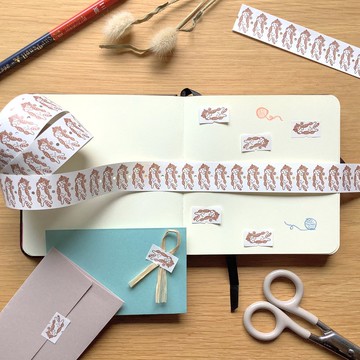 貓咪貼紙 摸摸肚毛