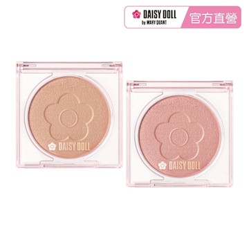 【DAISY DOLL黛西朵兒】(任選)小花亮彩粉彩餅/腮紅6.3g