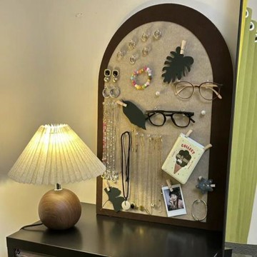 ins照片墻毛氈板自粘墻貼留言板告示板主題背景墻臥室玄關軟木板