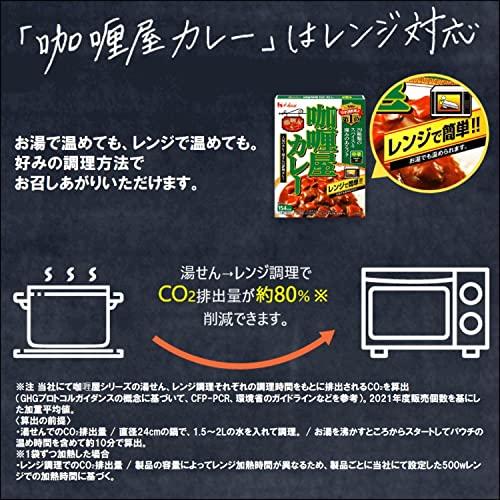 ハウス カリー屋カレー 大辛 180g×10個 パウチ レンジ化対応・レンジで簡単調理可能