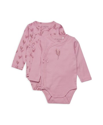 蒔蘿-斜襟包屁衣2件組74cm