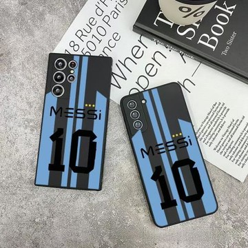 足球適用三星S21手機殼s22ultra保護全包鏡頭NOTE20軟殼galaxys23十號球衣s24 s25plus跨境潮