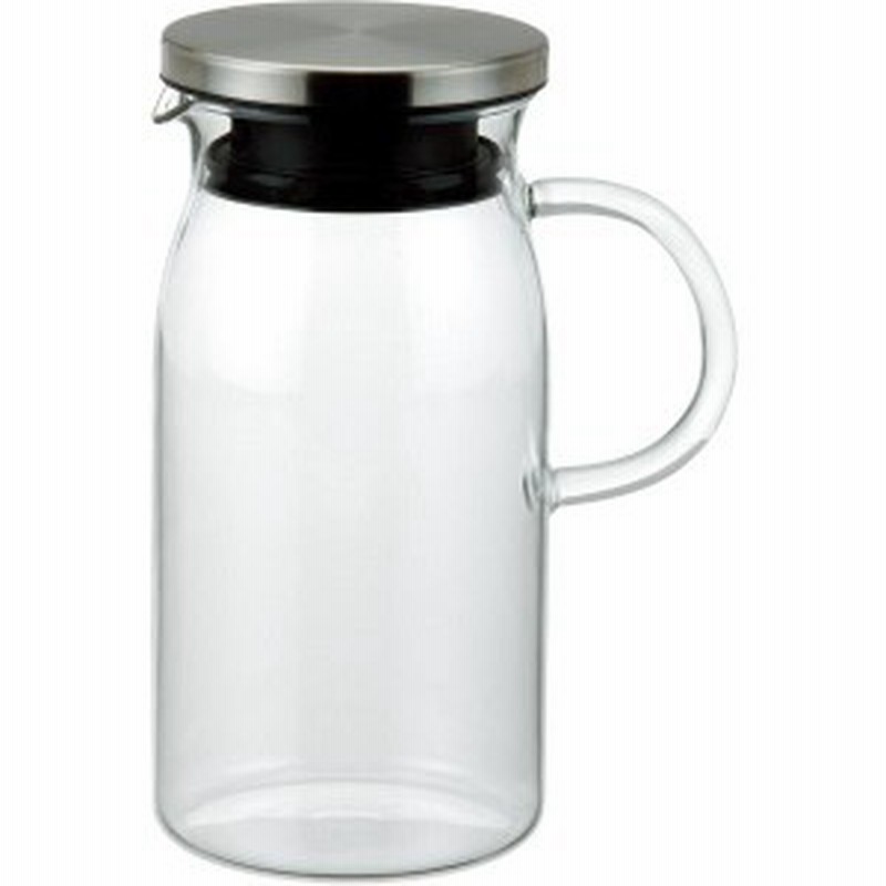 Iwaki イワキ ジャグ 600 600ml ステンレス蓋 K293 Sv ウォーターサーバー 水差し 耐熱ガラス 通販 Lineポイント最大1 0 Get Lineショッピング