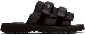 SUICOKE 黑色 MOTO-PUFFab 凉鞋