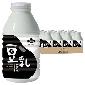 正康 Jacksoy 黑豆豆奶 330ml 台灣產  24瓶