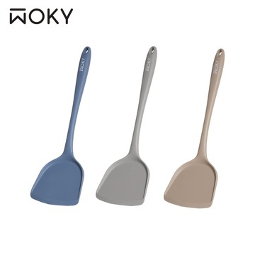 【WOKY 沃廚】哈哈鍋矽膠鍋鏟 不沾鍋用