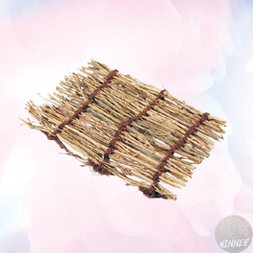 竹籬編【Winner】 擺盤籬笆 裝飾竹籬 天然竹絲 竹子屏風 竹絲 冷菜擺盤竹籬編 冷盤剌身盤專用竹籬笆【Z999】