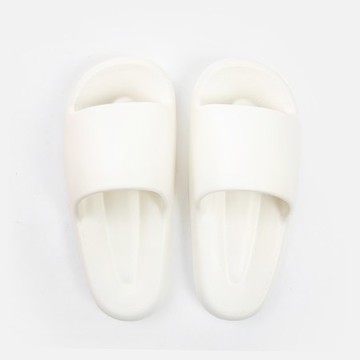 奧可利圓潤厚底EVA拖鞋M 奶油白