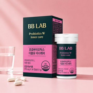 BB LAB Probiotics W Inner Care 30 Capsules (1-month supply)