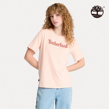 女款粉色休閒短袖T恤|A6AZPERV