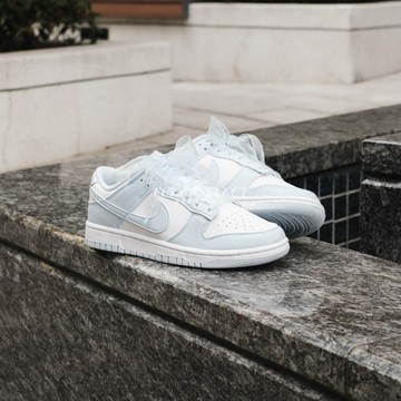 【逢甲 FUZZY】W Nike Dunk Low Tint Blue 絲巾 絲綢 緞帶 冰川藍 IB7311-100