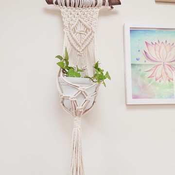 Macrame 植物吊籃【Macrame Plant Hanger】