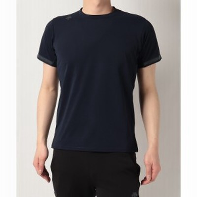 デサント メンズスポーツウェア 半袖機能Tシャツ DRY ハンソデシャツ DMMTJA65 NV メンズ NV