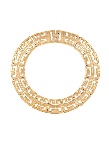 Givenchy Pre-Owned - 1980s 4G choker necklace - women - Gold Plated - One Size