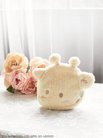 三麗鷗聯名-可愛長頸鹿頭型迷你收納包(8A43FJJ2200) - Maison de FLEUR