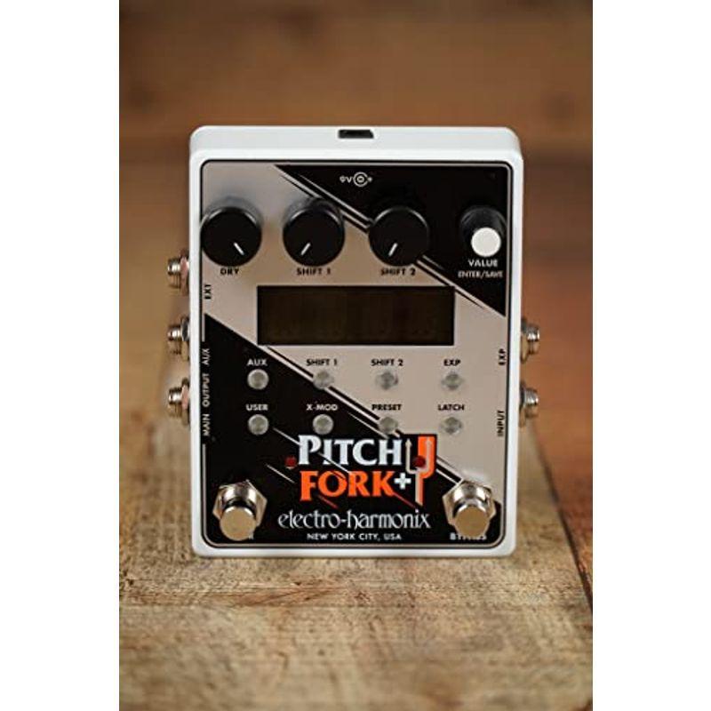 ELECTRO-HARMONIX Pitch Fork  Polyphonic Pitch Shifter Harmony Pedal ギタ