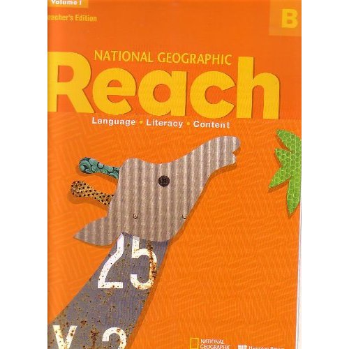 NATIONAL GEOGRAPHIC REACH VOLUME B TEACHER'S EDITION SPIRAL BOOK AND CD SET