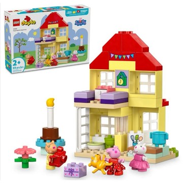 【小天使玩具團購】現貨 LEGO 10433 粉紅豬小妹 生日屋
