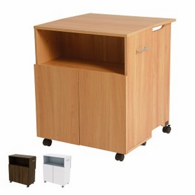 キッチンワゴン バタフライ 片バタ キャスター付 約幅63cm キッチンラック キッチン ワゴン 収納 通販 Lineポイント最大get Lineショッピング