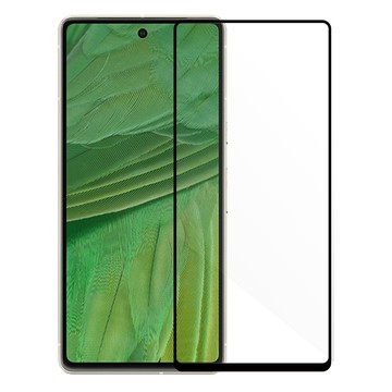 Metal-Slim Google Pixel 7 全膠滿版9H鋼化玻璃貼(支援指紋辨識解鎖)-晶鑽黑