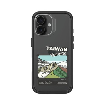 iPhone 16 Mod NX 黑 - 老屋顏 Old House Face - 鐵窗花紋 - 台灣玉山