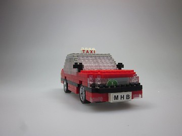 市區的士-微型積木