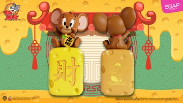 SOAP STUDIO CA447 湯姆貓與傑利鼠 傑利鼠招財貓 財款