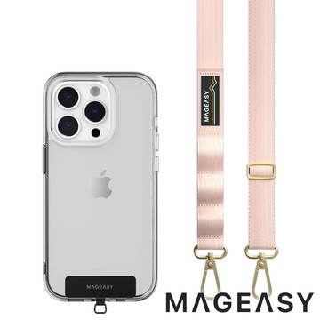 【MAGEASY】20mm STRAP掛繩/掛繩片組『稚嫩粉』PHIPH159 戶外 露營 健行 休閒 時尚 旅遊 通勤 掛繩