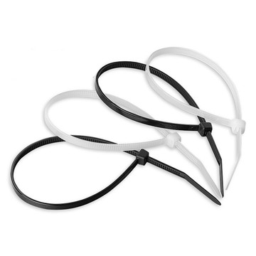 CableCreation 黑白尼龍束帶 100條 15cm 束線帶/整線/理線/收納線材(DZ124)