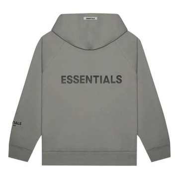 Fear of God Essentials SS20 Full Zip Up Hoodie 'Charcoal'