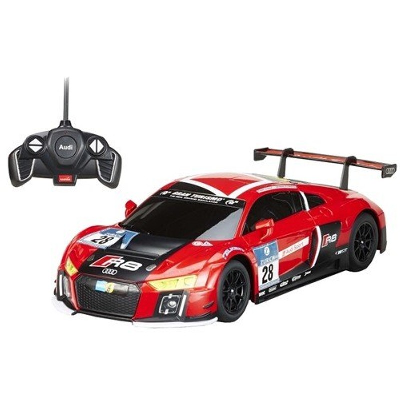 1/18 RC アウディ R8 LMS バージョンレッド おもちゃ こども 子供 ...