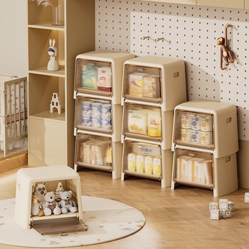 透明收納凳子儲物凳可坐成人沙發小凳子家用創意收納箱神器換鞋凳