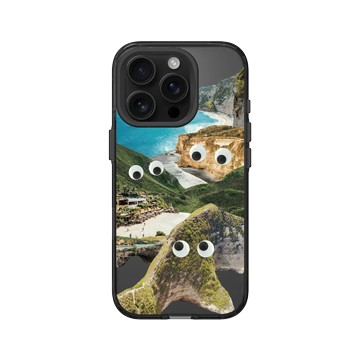 iPhone 16 Pro Clear (相機按鈕) 酷墨灰 - LOOK！多看我一眼 LOOK! Nature Seeks Attention - 人在做 峇里島在看