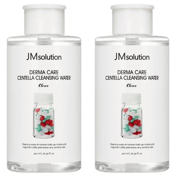 JMsolution 肌司研 卸妝水 積雪草修護  500ml  2瓶