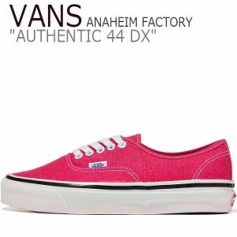 バンズ オーセンティック スニーカー Vans Authentic 44 Dx Anaheim Factory オーセンティック44 Neon Pink Vn0a38env7l シューズ 通販 Lineポイント最大1 0 Get Lineショッピング