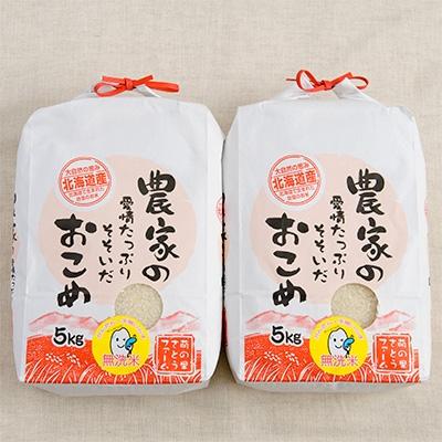 ふるさと納税 留萌市 無洗米　10kg(5kg×2)　ななつぼし