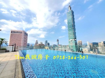 有空中泳池的新世界 信義計畫區核心精品小宅｜台北市信義區松勤街