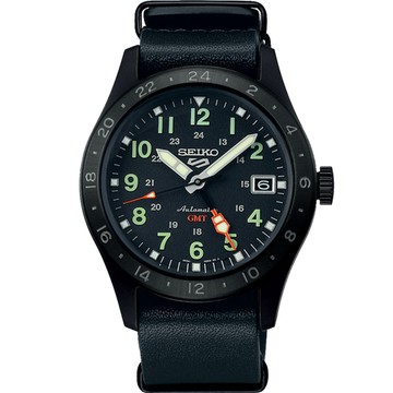 SEIKO 5 Sports Field 系列 GMT機械錶 男錶.手錶 -39.4mm (SSK025K1/4R34-00C0C)