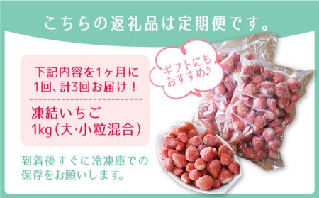 王様のいちご 摘みたてこおりいちご 1kg（冷凍いちご）いちごさん さがほのかフルーツ 果物 イチゴ [HAF011]