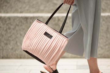 vingt six 石英粉色小托特包（可做肩背包.手提包兩用）