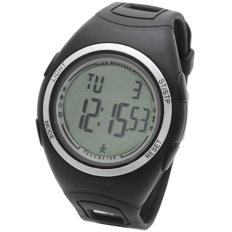 アウトドアウォッチ・時計 ラドウェザー PEDOMETER MASTER II(ペドメーターマスター) ブラック×通常液晶 | LINEブランドカタログ