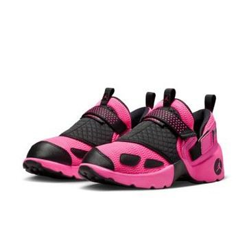NIKE 休閒鞋 女鞋 運動鞋 魔鬼氈 喬丹 WMNS JORDAN TRUNNER LX 粉黑 HQ2164-600