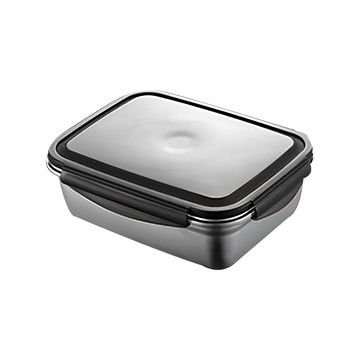 德利生活 不鏽鋼保鮮盒 20 x 14.5 x 6.5cm 850ml  1入  1個