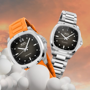 MIDO 美度 Multifort TV 先鋒機械對錶 情侶手錶 M0495261708100+M0493071108100