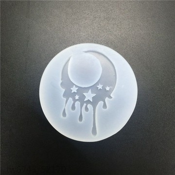 黏土工具 切模工具DIY月亮圖形矽膠模具手工翻糖蛋糕模翻糖工具滴膠模具