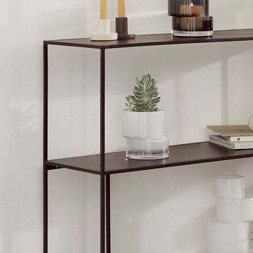 【LSA】TIER造型花瓶 小-白 附蠟燭